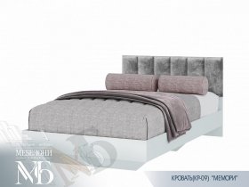 Кровать 1,2м Мемори КР-09 в Олёкминске - olyokminsk.mebel-nsk.ru | фото