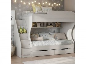 Кровать двухъярусная Каприз-22 КПР.22 в Олёкминске - olyokminsk.mebel-nsk.ru | фото