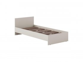 Кровать односпальная 0,9м Айри КР-001 (кашемир) в Олёкминске - olyokminsk.mebel-nsk.ru | фото