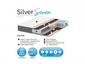 Матрас Silver Seven в Олёкминске - olyokminsk.mebel-nsk.ru | фото