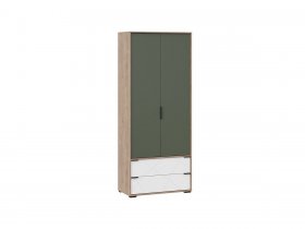 Шкаф для одежды комбинированный «Лео» ТД-410.07.22 в Олёкминске - olyokminsk.mebel-nsk.ru | фото