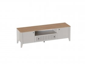 Тумба широкая 2дв. 1ящ. Валенсия (гостиная) в Олёкминске - olyokminsk.mebel-nsk.ru | фото