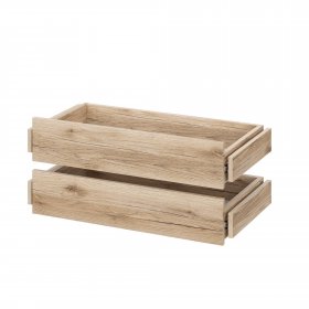 Ящик (комплект из 2 штук) Брауни (дуб делано) в Олёкминске - olyokminsk.mebel-nsk.ru | фото